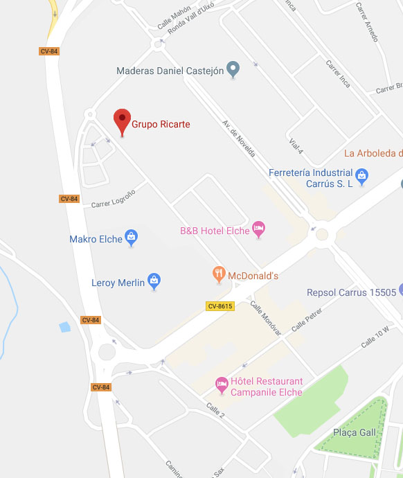 Mapa Ricarte