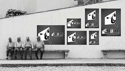 Carteles de papel